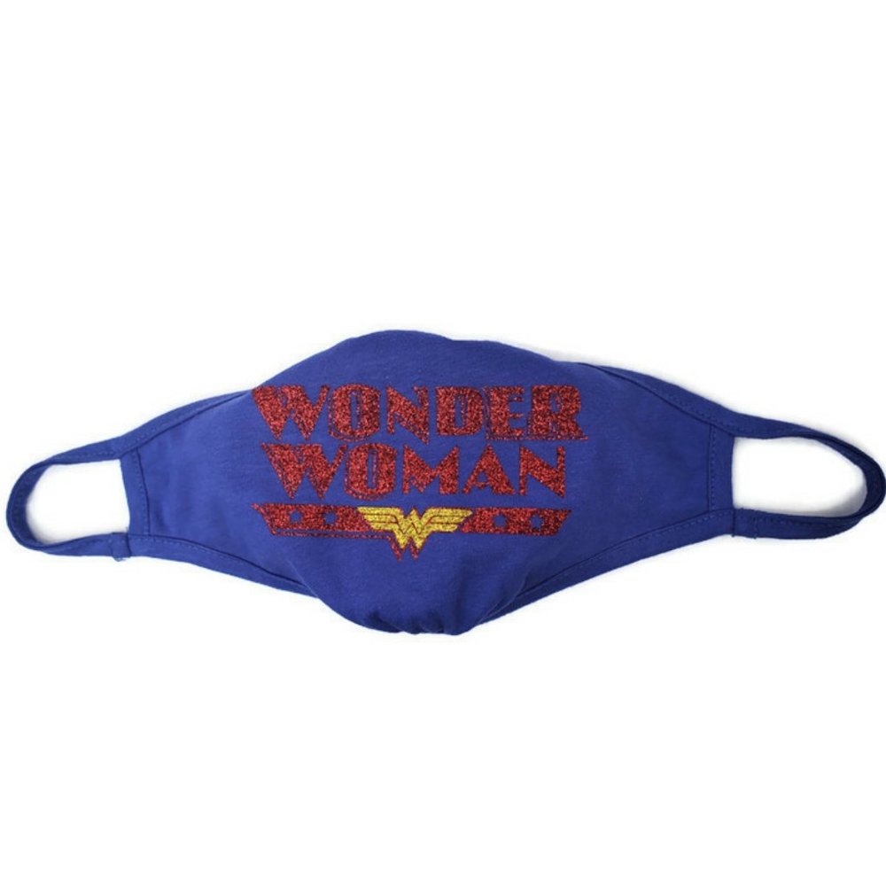 Wonder Woman Royal/Heather Reusable Face Mask !